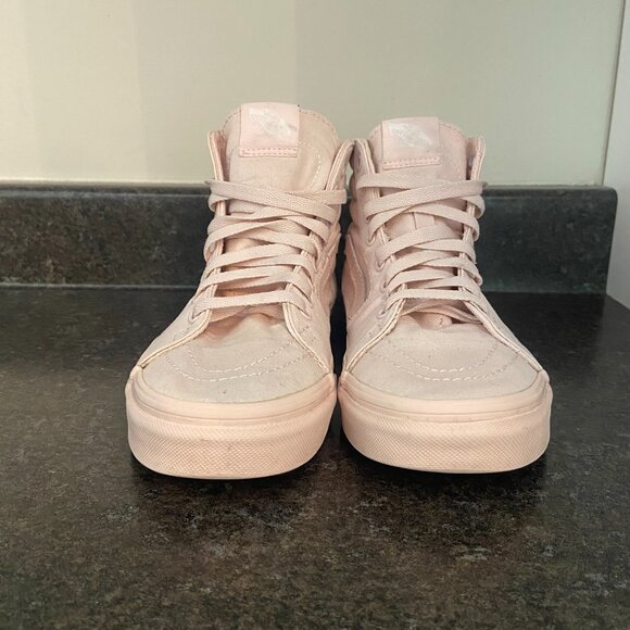 Vans Sk8 Hi Mono Canvas 'Peach Blush' - Size 8 - Picture 3 of 9